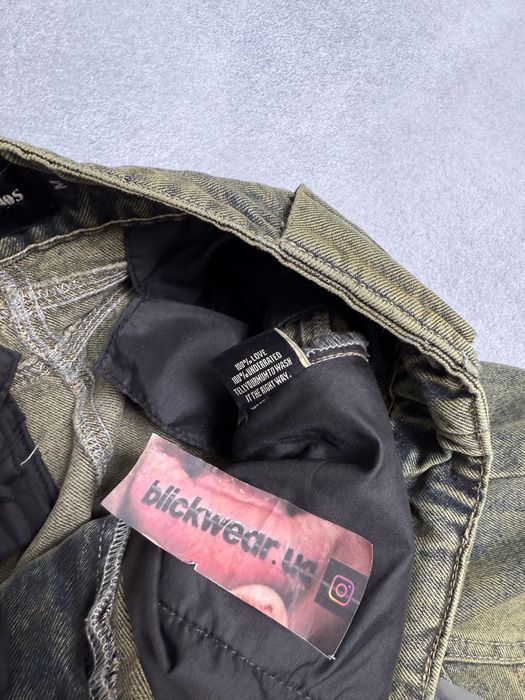 Джинсы Штаны NoFaith Studios Jeans Flared green M L acne rick owens — фото 3