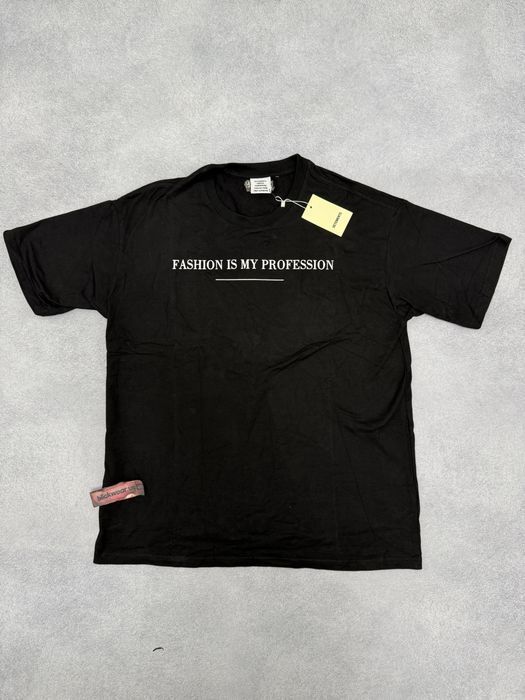 футболка Vetements fashion is my proffesion S M L