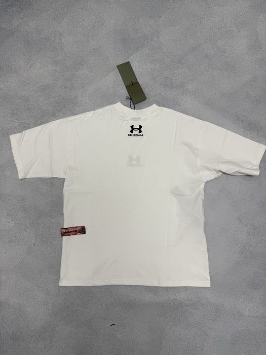 футболка Balenciaga X Underarmour White S M L — фото 4