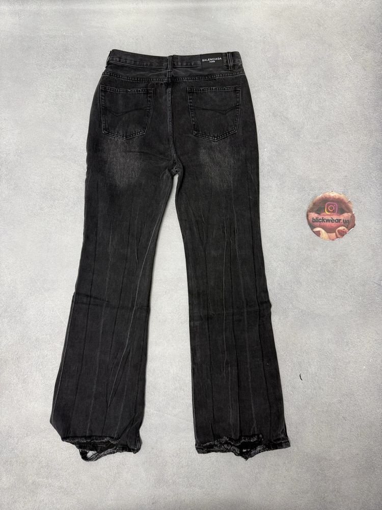 штаны джинсы Balenciaga Flared Jeans M L — фото 4