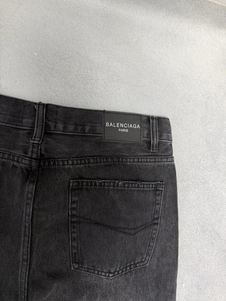 штаны джинсы Balenciaga Flared Jeans M L — фото 5