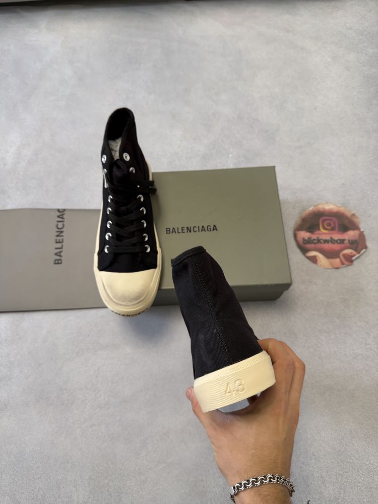 кеды кроссовки Balenciaga Paris sneaks Black 41 42 43 44 Vetements — фото 3