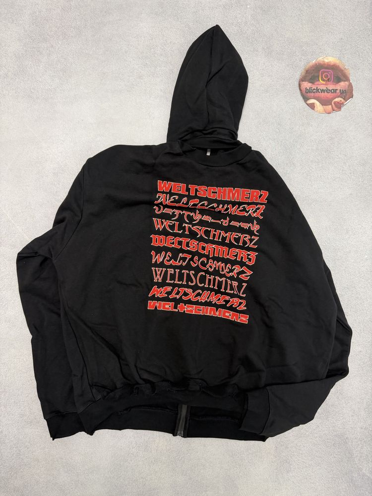 зип худи VETEMENTS ZURICH zip up M L balenciaga rick owens raf simons — фото 6