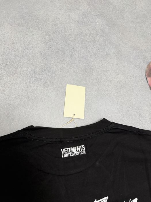 Футболка Vetements World tour tee S M L Balenciaga rick owens vetements — фото 3