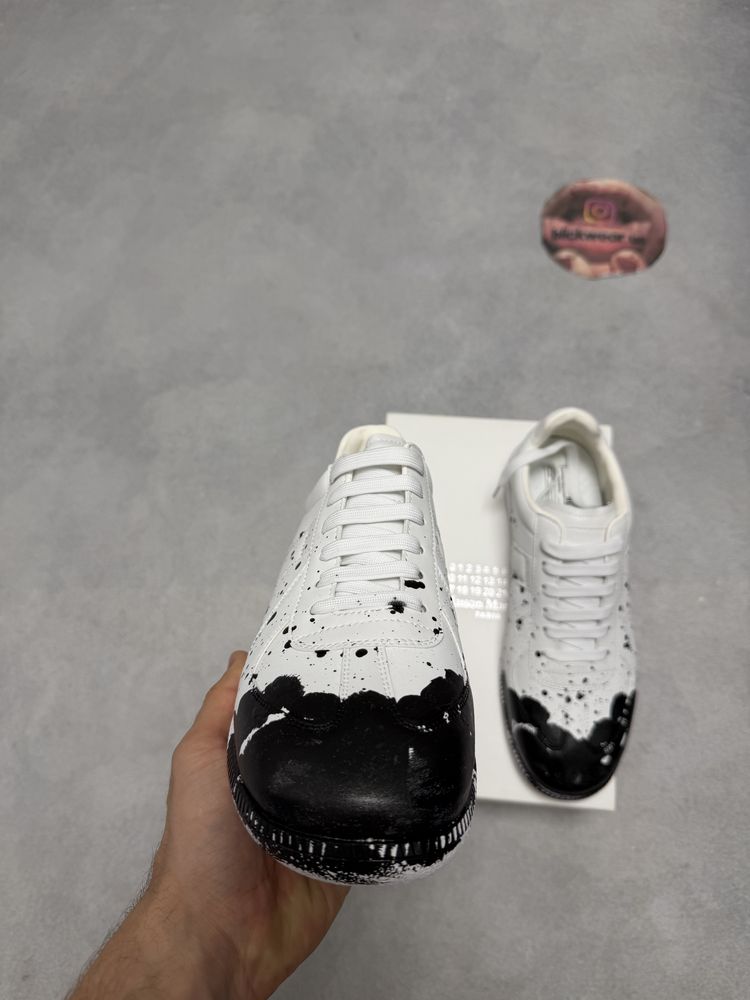кеды Maison Margiela Mm6 gats white painted vetements balenciaga rick owens кеди — фото 2