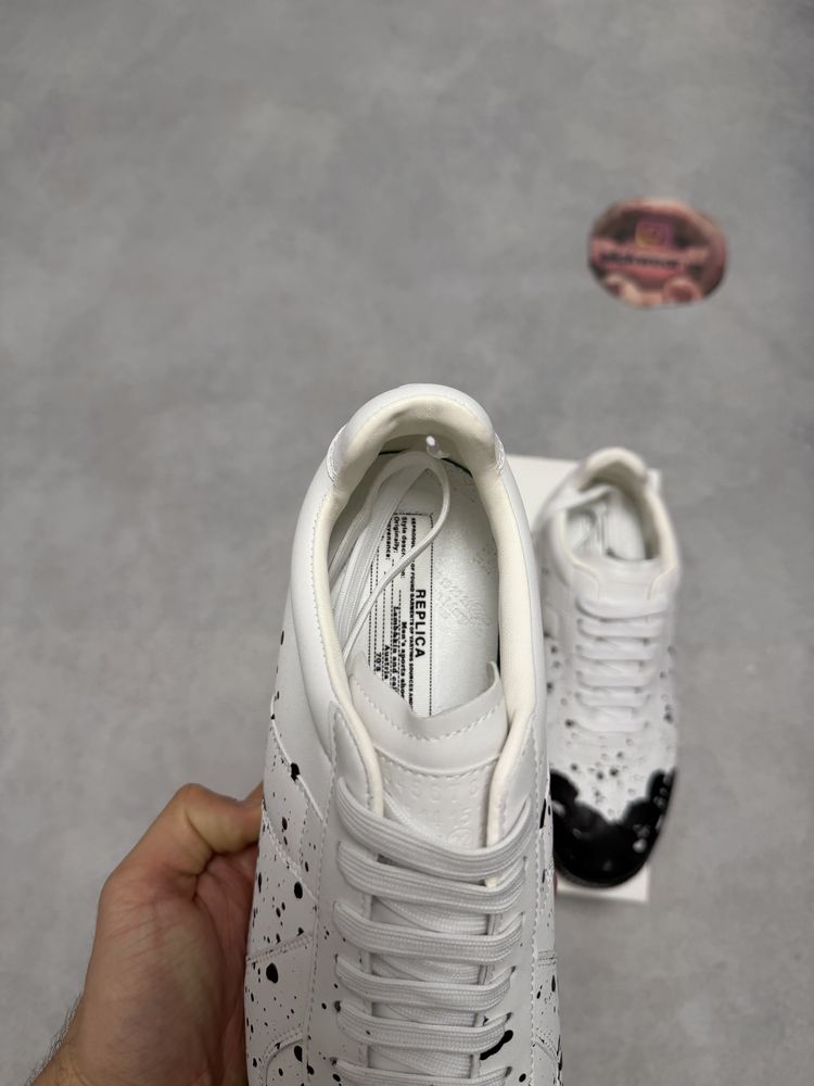кеды Maison Margiela Mm6 gats white painted vetements balenciaga rick owens кеди — фото 3