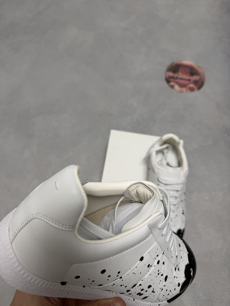 кеды Maison Margiela Mm6 gats white painted vetements balenciaga rick owens кеди — фото 4